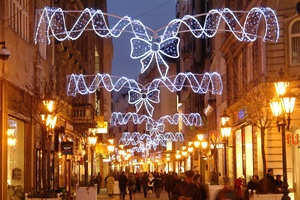 Guirlandes lumineuses de Noël commerciales avec motifs en LED - Product Image 1