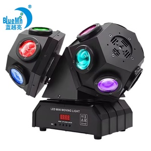 Luz láser de cabeza móvil 4 en 1 de tres bolas de alta calidad, 18 Uds., para centro comercial, Hotel, casa en vivo, luz de efecto de rendimiento de circo - Product Image 2