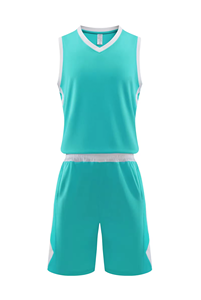 Оптовые дешевые ткани из 100% полиэстера с индивидуальным логотипом для баскетбольных форм высокого качества - Product Image 5