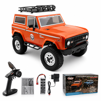 RGT 136100V3-FD CRUISER RC-4 1/10 Vintage Bronco RC Rock Crawler 4WD avec essieu métallique intégré pour ESC, camion RTR, chargeur
