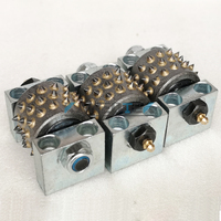 KANEOTEK, máquina de martillo de arenado de carburo de tungsteno, rodillo automático para rascar, rollo de piedra de granito