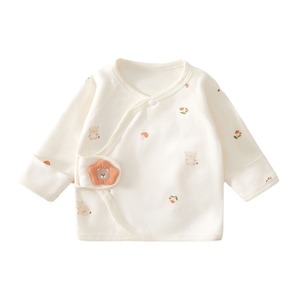 Camiseta de Manga Corta para Bebé Recién Nacido, 0-3 Meses, Primavera Otoño, Algodón Puro Transpirable, Unisex - Product Image 5