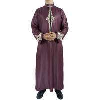 Ropa islámica para hombres, Thobe musulmán, Abaya, árabe, jubba, venta al por mayor