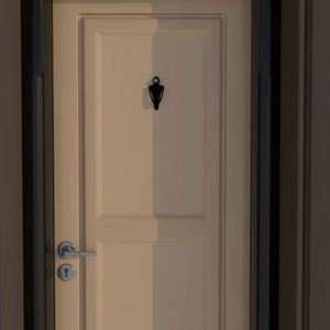 Mirilla para Puerta WEKIS Moderna de 4 Pulgadas de Altura con Ángulo de Visión de 160 Grados, Disponible en Varios Colores, Fabricada en Acero, Latón y Aleación de Zinc Duraderos - Product Image 6