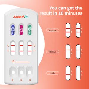 Teste Rápido Sabervet EHR/BG/ANA Ab Combo - Painel de Anticorpos para Doenças Transmitidas por Carrapatos |   Resultados em 10 Minutos |   OEM/ODM Disponível |   Uso Médico - Product Image 3