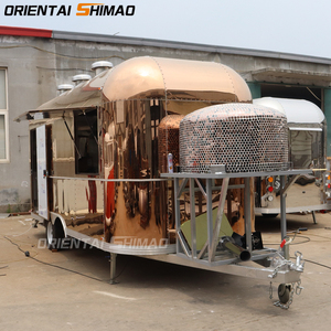 Burger thương mại cà phê đường phố Hot Dog thực phẩm giỏ hàng thực phẩm Trailer lò nướng <span class=keywords><strong>pizza</strong></span> foodtruck - Product Image 2