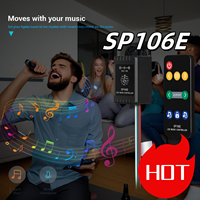 Contrôleur RF universel CE certifié SP106E 6A DC5-12V avec microphone intégré pour bande LED RGB, télécommande 15M