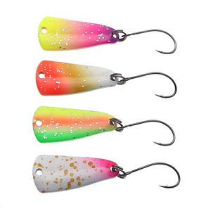 Cucchiaino da <span class=keywords><strong>Trota</strong></span> 2.5g 28mm <span class=keywords><strong>Esca</strong></span> Rigida in Rame Spoon da Torrente <span class=keywords><strong>per</strong></span> <span class=keywords><strong>Trota</strong></span> e <span class=keywords><strong>Persico</strong></span> Reale - Product Image 5