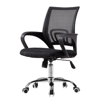 Foshan Executive Mesh Personnel Ergonomique Réglable Interview Ordinateur Conférence Pivotant Chaise De Bureau Superviseur Bureau