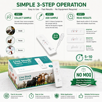 Test de grossesse multi-spécies Petcare ALICE001 - Carte réutilisable certifiée CE pour usage commercial et domestique - Garantie de 2 ans