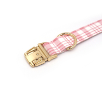 Bestseller Schottisches Tartan-Kariertes Hundehalsband mit Fliege Verstellbares Haustierhalsband für Welpen, Katzen und Hunde OEM
