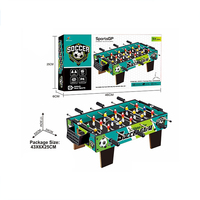 Table de football en MDF pour enfants 55*37CM, table de jeu en bois colorée