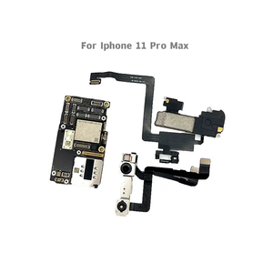 เมนบอร์ด <span class=keywords><strong>iPhone</strong></span> 11 11 Pro <span class=keywords><strong>Max</strong></span> พร้อม Face ID ความจุ 64GB 128GB 256GB ใช้งานได้เต็มระบบ ของแท้ 100% ปลดล็อคแล้ว - Product Image 4