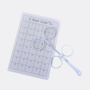 Miroir double face à bascule pour examen oculaire, outil de test d'acuité visuelle avec distance pupillaire réglable, modèle « Friends » - Product Image 2