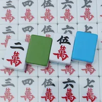 Tuiles de jeu de mahjong en acrylique de tailles personnalisées, durables, magnétiques, pour table de mahjong automatique