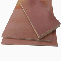 Lámina Fenólica de Contrachapado de Alto Voltaje 3021, Lámina de Baquelita Laminada con Tela de Algodón Fenólica 3025 Personalizada por CNC, Tablero de Resina Fenólica de 15 mm