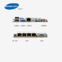 Carte mère de pare-feu Pfsense STX-R41E J4125 avec Celeron J4125 4 Lan VGA Mini-pcie 120*120mm Mini Itx