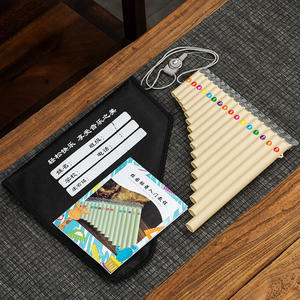 2022 nouvel instrument <span class=keywords><strong>de</strong></span> musique à flûte ABS 16/18 pipe C key panpipes pour débutants - Product Image 3