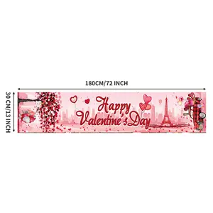 Wholesale Party Decor Valentine Decoration Gifts For Valentines Dining Table Runner