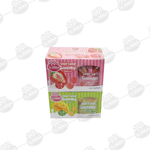 Bonbons gélifiés halal en gros, saveurs acidulées assorties, emballage en vrac en boîtes, certifiés casher, motif bâtonnet - Product Image 4