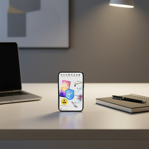 ฟิล์มกันรอยแบบเต็มจอป้องกันไฟฟ้าสถิตสำหรับ iPhone 16 Pro Max ป้องกันฝุ่น กันกระแทก กันน้ำ - Product Image 1