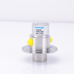 Micro Bomba de Agua para Muestreo de Líquidos, 24v DC, Química, Cuerpo de Acero Inoxidable SS316L, Engranaje PEEK, Micro Bomba de Engranajes Magnéticos - Product Image 1