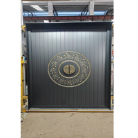 Puerta Clásica Reforzada de Aluminio Fundido para Vestíbulo de Hotel, Hoja Única, Certificación CE, Personalizada para Uso Residencial, Pedido al por Mayor