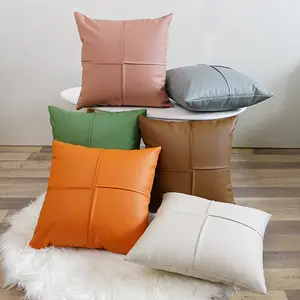 Moden Boho Lederen Kussen Covers Cases, Decoratieve Kussens Bank Voor Woonkamer Tuin Bed Sofa Stoel/