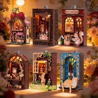 Hamaileon Aimant de réfrigérateur en bois motif cerise mignon 3D, décoration et cadeau pour anniversaire et fêtes, vente en gros