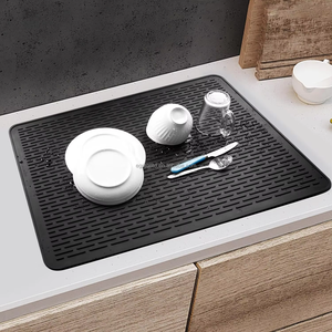Tapis isolant thermique en silicone à séchage rapide, essentiels de cuisine, dessous de plat/support de casserole en silicone de qualité alimentaire pour la table à manger à la maison - Product Image 2