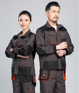 Abiti da lavoro industriali con Logo personalizzato <span class=keywords><strong>in</strong></span> cotone di alta qualità da uomo resistente Unisex e traspirante per saldatura da uomo abiti da lavoro - Product Image 2
