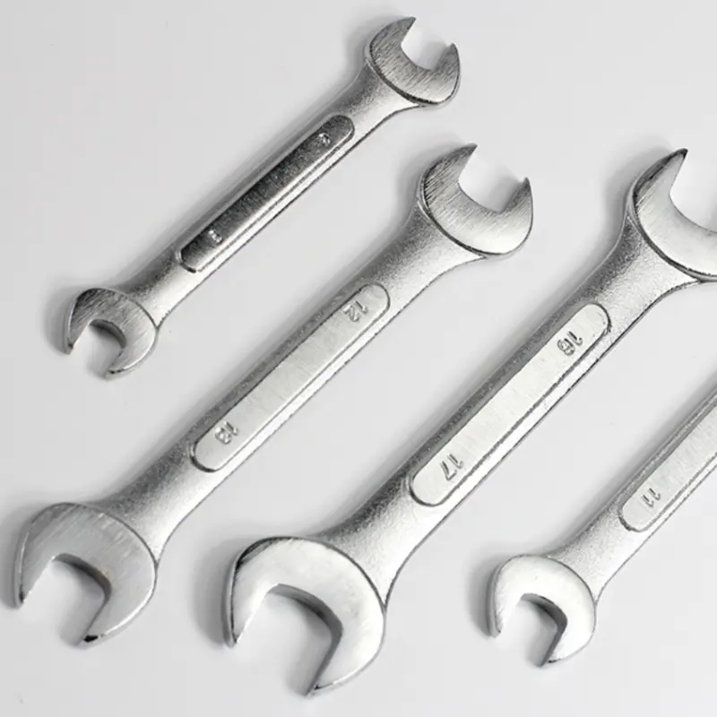 Промышленный прочный стальной двойной гаечный ключ, шестигранный ключ, двойной гаечный ключ для ремонта автомобиля, мотора, велосипеда