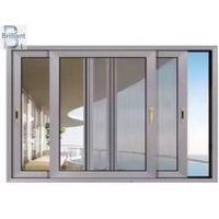 Perfiles de UPVC modernos coextruidos ASA Película de melamina Pantalla de fibra de vidrio plástica de PVC de estilo Horizontal reforzado con acero resistente a los rayos UV