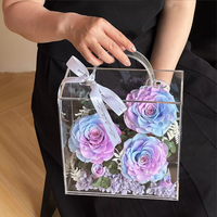 Boîtes de rangement en plastique écologiques jetables sur mesure, impression de logo personnalisable pour les rayonnages des magasins de détail, présentation de cadeaux