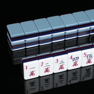 Acrylic <b>Mahjong</b> Wholesale High Quality Fashion Home <b>Mahjong</b> Custom <b>Mahjong</b> 160 Tiles American <b>Mahjong</b> For Adults Gift Game - Product Image 6