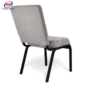 Mayoristas Silla de iglesia gris métal Banquete Sillas de auditorio apilables Cojines gruesos Silla de <span class=keywords><strong>teatro</strong></span> - Product Image 4