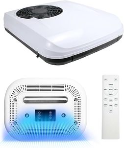 Unidad de <span class=keywords><strong>Aire</strong></span> <span class=keywords><strong>Acondicionado</strong></span> Portátil para Techo de Autocaravanas y Camiones Pequeños, de 1800-2100W, 12V CC, <span class=keywords><strong>Aire</strong></span> <span class=keywords><strong>Acondicionado</strong></span> para Cabina de Camión - Product Image 1