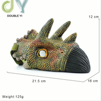 Masque de dinosaure en Latex pour enfants et adultes, jouet réaliste, Cosplay, jeux amusants, 1 pièce, vente en gros