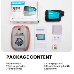 <span class=keywords><strong>Télémètre</strong></span> laser numérique <span class=keywords><strong>Mileseey</strong></span> Pf210 pour le golf, portée longue de 600 m, <span class=keywords><strong>télémètre</strong></span> pour le golf - Product Image 6