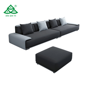 Set di Divani Convertibili in Tessuto dal Design Moderno e Semplice per Soggiorno, Fornitura Diretta dalla Fabbrica per Arredamento Appartamento - Product Image 5