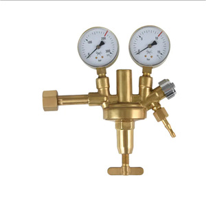 Régulateur d'oxygène de type ZINSEER en laiton allemand pour gaz GPL, propane, argon, acétylène - Product Image 1