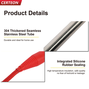 220V 500‑3000W 牧场用恒温定时浸入式加热棒 冬季防冻水加热设备 畜牧水加热器 - Product Image 4