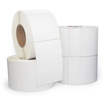 Étiquettes Thermiques Directes Personnalisées Adhésives Code-Barres pour Expédition Entrepôt – Formats 4x2, 4x3, 4x4, 4x6, 4x8 Pouces et 100x150