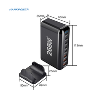 Chargeur GaN 600W Chargeur multifonction PD 500W Chargeur de bureau 320W Adaptateur 440W avec câble