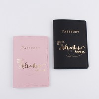 Dompet Perjalanan 5 Inci Merek JIEXI dengan Logo Kustom, Penutup Paspor Anti-RFID yang Modis, Gesper Magnetik, Kulit PU Tahan Air