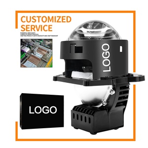 Super lumineux 3 pouces 120W RHD LHD 12V 6500LM antibrouillard Bi Led <span class=keywords><strong>CK</strong></span> réflecteur Kit projecteur lentille voiture moto phare Led - Product Image 2