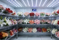Cámara Frigorífica de Gran Capacidad para Floristería, Cuarto Frío para Almacenamiento de Flores