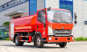 Camion-citerne à eau pour incendies Howo 4x2, 5 tonnes, pour interventions d'urgence en zone rurale - Product Image 4