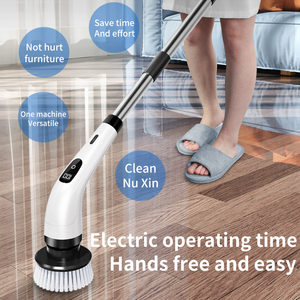 DEIPURA New Trends Home Multi Telescopic Electric Manual Eco-Friendly Lightweight Cordless Handheld Cleaner <b>Brush</b> for Household - Product Image 3