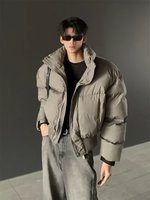 Veste de luxe pour homme, veste d'hiver légère et chaude pour homme, idéale pour les activités de plein air